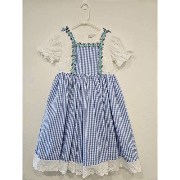 Trish Scully Child Girl's Dorothy Costume Dress Size 10 - Picture 2 of 7